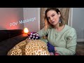 [ASMR] Upper Body Massage (Gloves, Rollers, Lotion) | English &amp; French