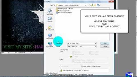 how to change windows xp logon screen 360p