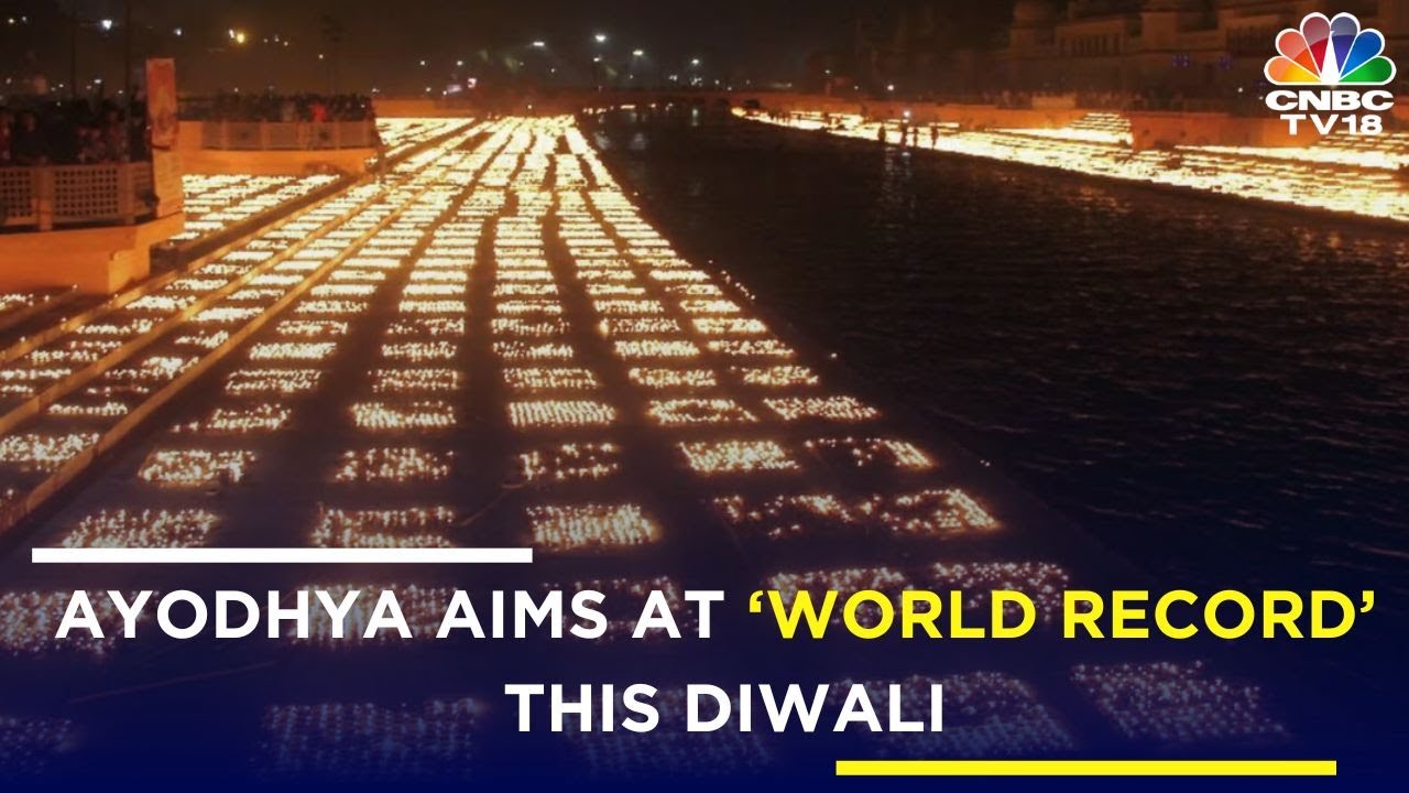 Diwali in Ayodhya | Yogi Government Eyes New World Record With 24 Lakh ...
