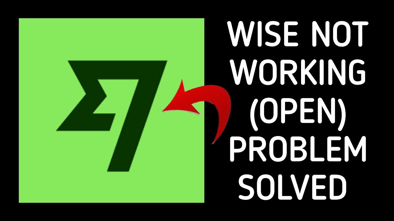 How To Solve Wise App Not Working/Not Open Problem|| Rsha26 Solutions ...