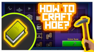 PrimalCraft #GameTutorials - How to Craft Weapons? (Hoe Crafting)