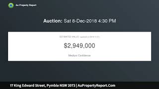 17 King Edward Street, Pymble NSW 2073 | AuPropertyReport.Com