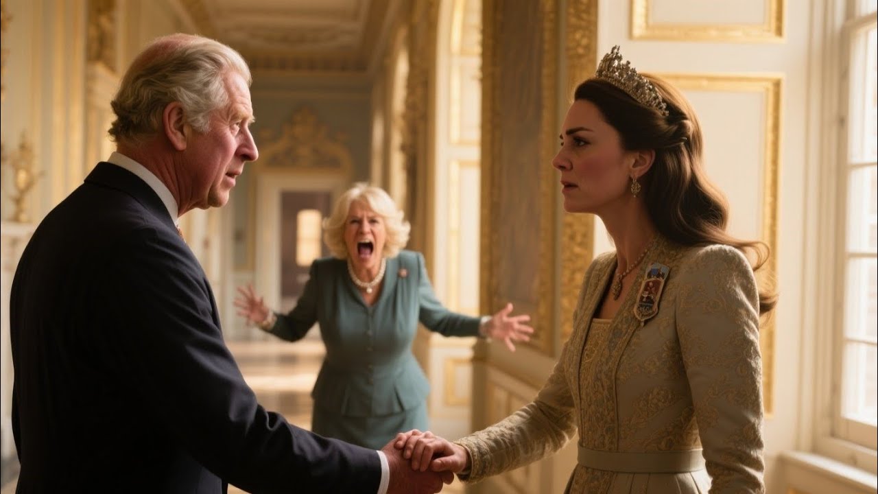 When Charles Defended Kate — Camilla’s Screams Failed to Break the Silence | Emotional Story