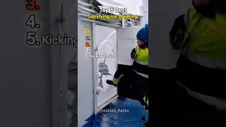 Top 5 Best Satisfying Ice Breaking #ice #snow #asmr