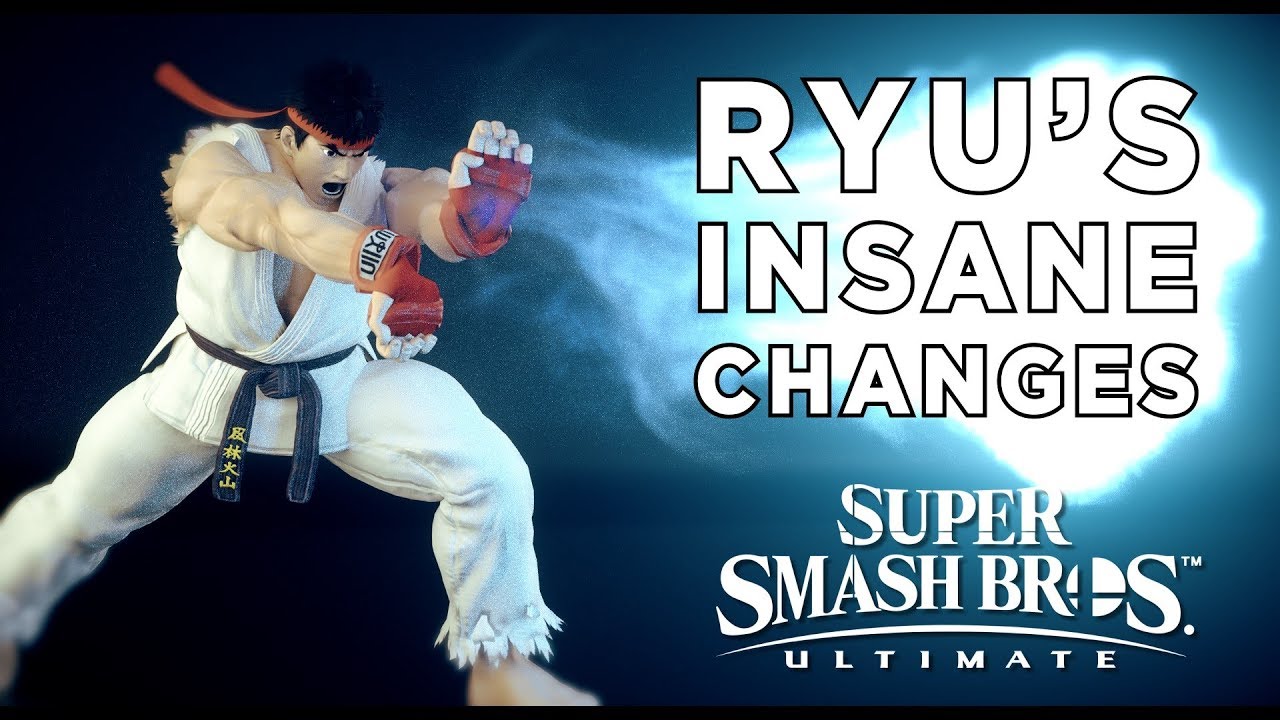 RYU BUFFS!!! Ryu Breakdown/Impressions for Smash Bros Ultimate YouTube