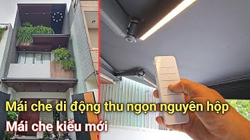 Mái che di động thu gọn nguyên hộp kiểu mới | Trinh AGS