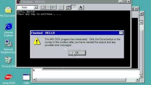 Assembly Tutorial 5 - Writing An Assembly File For DEBUG