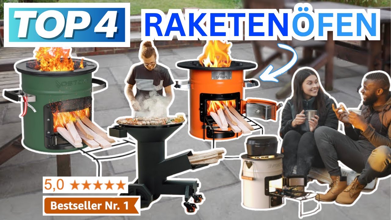Beste RAKETENÖFEN (Testsieger 2026) | Top 4 Raketenöfen Vergleich
