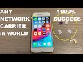 Free network unlock iphone any carriersim in world 1000 working