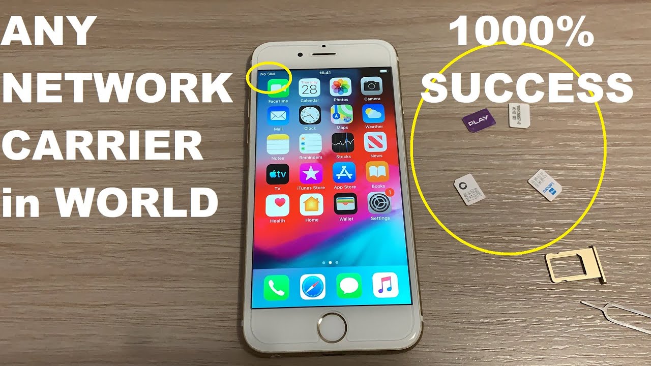 FREE Network Unlock iPhone Any CarrierSim in World 1000 Working