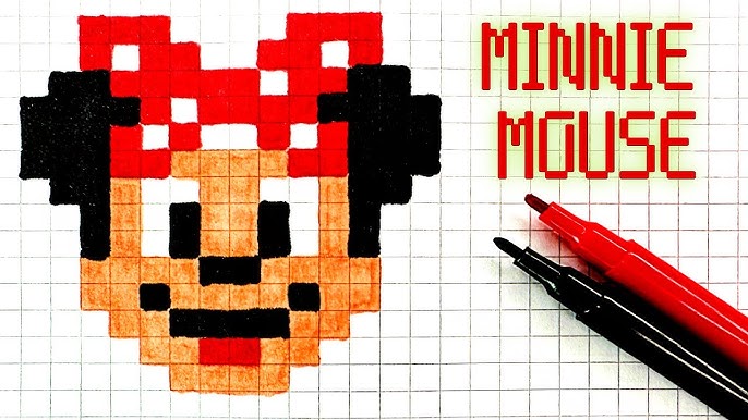 Hello Kitty Pixel Art - How to draw Hello Kitty? #hellokitty