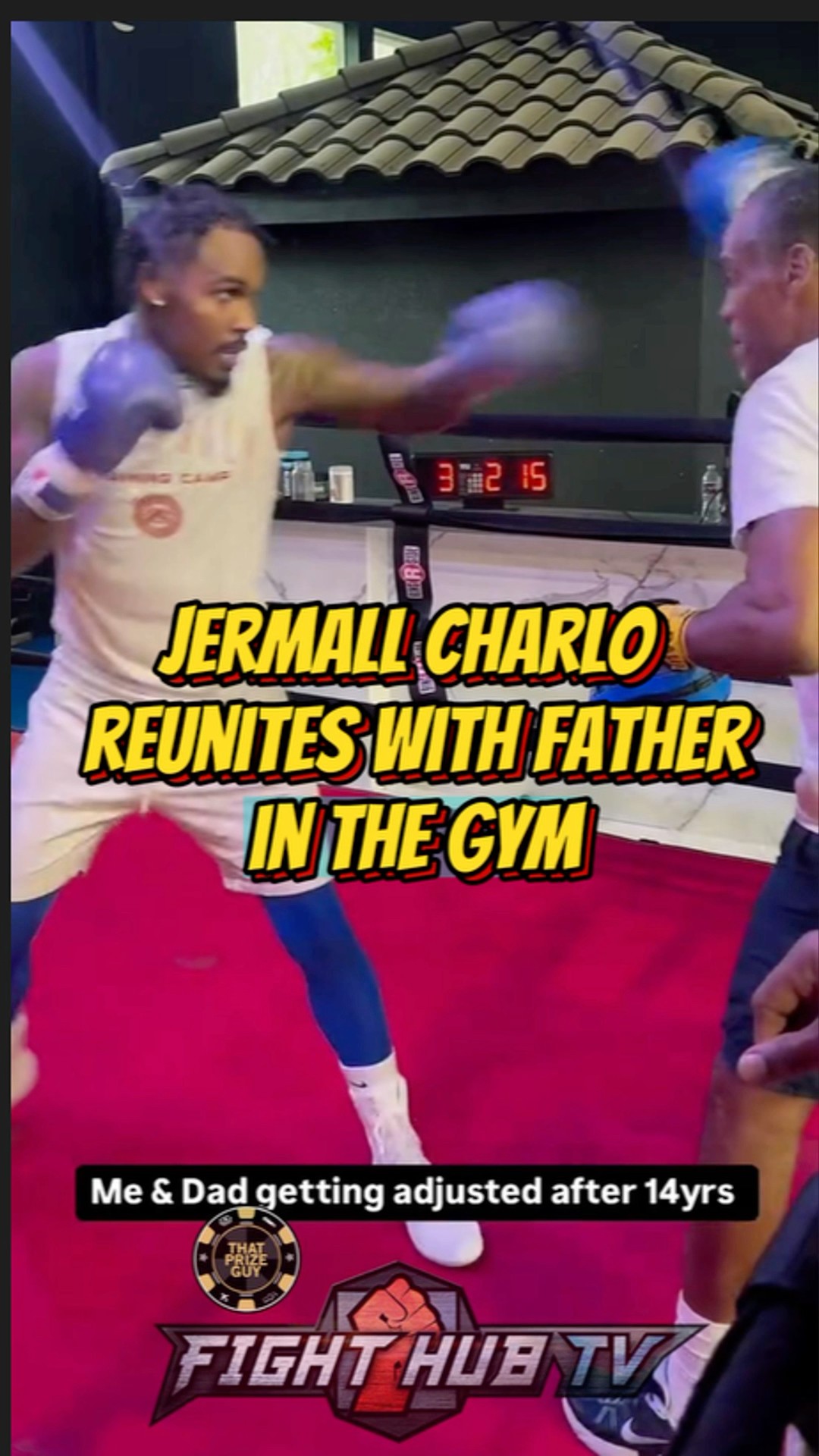 Jermall Charlo BACK TRAINING with Father after 14 years!