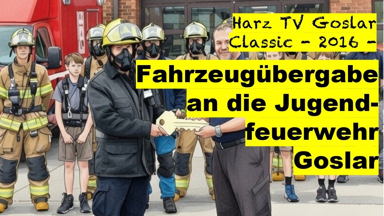 Fahrzeugübergabe an die Jugendfeuerwehr Goslar (2016)
