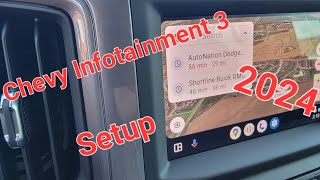 Let's go through the 2024 chevrolet infotainment 3 setup, works on many models...Chevrolet silverado