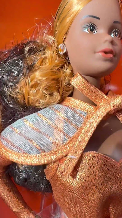 GOLDEN DREAM CHRISTIE 1980 REPRODUCTION REVIEW STEFFIE BARBIE #barbie #barbiedoll #barbiecollector