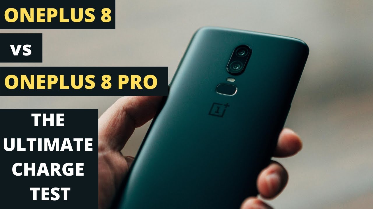 OnePlus 8 vs OnePlus 8 Pro Comparison - Ultimate Charge Test 