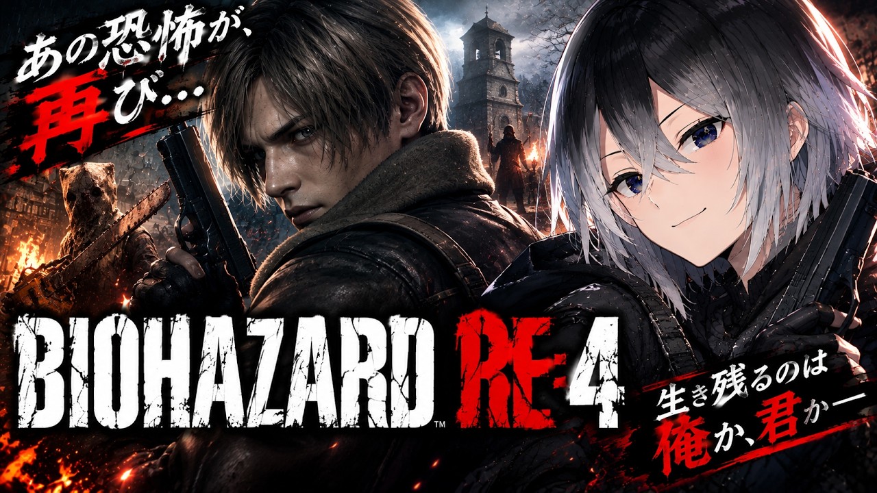 【BIOHAZARD RE:4】あの恐怖が再び…！レオンと共に絶望の村を生き抜け！