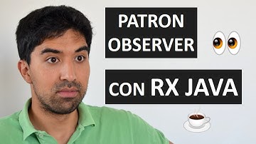 Patron de diseño Observer 👀 Rx Java | Código Morsa