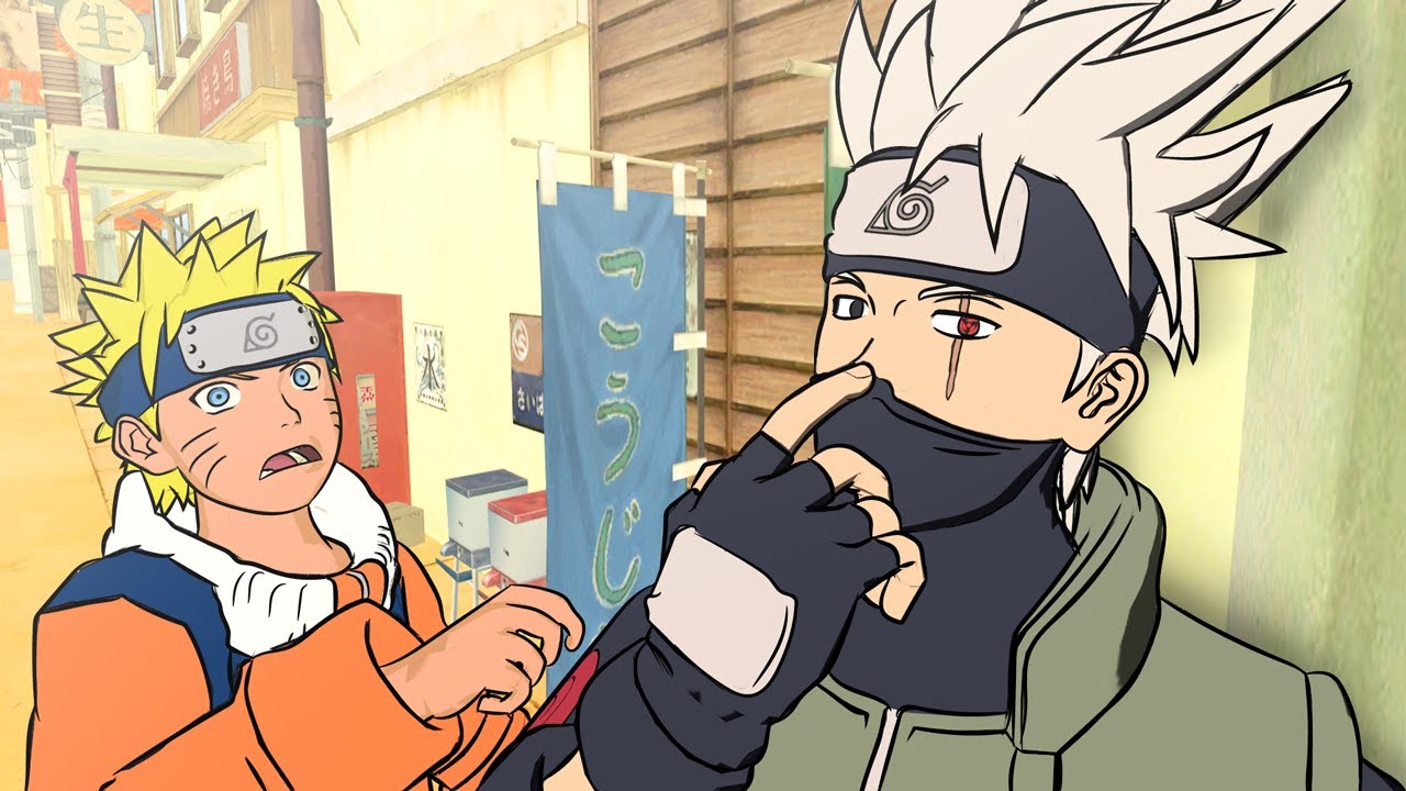 Naruto Reveals Kakashi's Face!! (vrchat) 