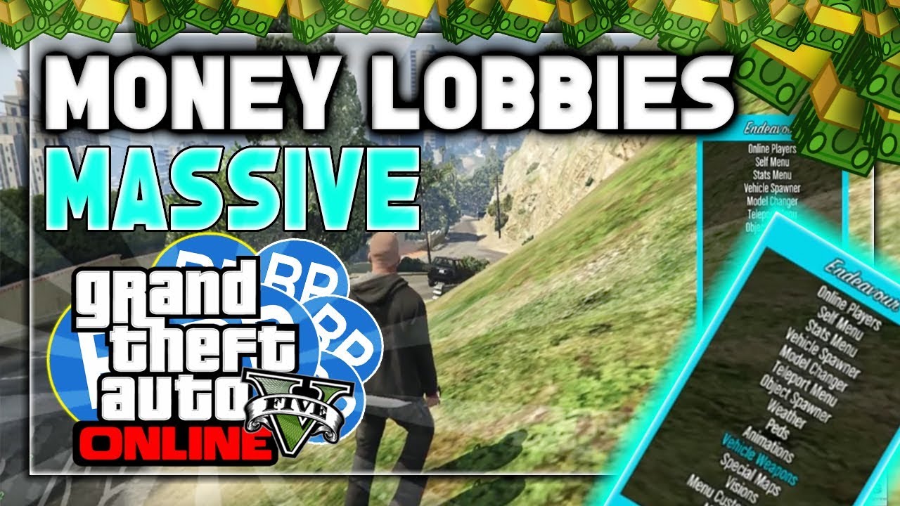 Online Modded Lobby GTA 5! Come Join! MONEY LOBBY YouTube