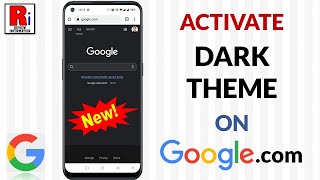 How to Activate Dark theme for Google.com on Any Browser App (New) screenshot 5