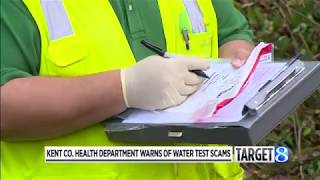 Health Dept: Watch out for toxic water test scams