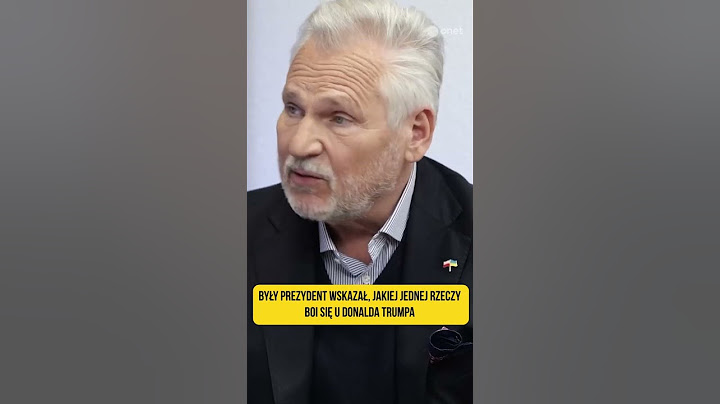 Były prezydent wskazał, jakiej jednej rzeczy boi się u Donalda Trumpa | OnetNews