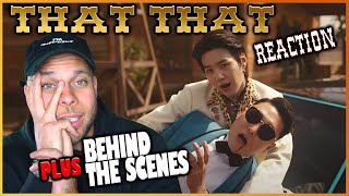 PSY Ft. Suga - That That REACTION! Plus Behind the Scenes! w/ Aaron Baker