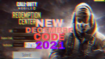 December 6 2021 NEW Redeem code global version CODM 2021