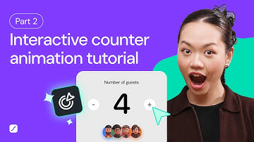 Animation tutorial: Adding interactivity into a counting number animation (Part 2)