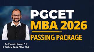 Karnataka PGCET MBA 2026 Preparation | Passing Package, Scoring Tips &amp; Important Questions and answe
