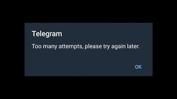 How To Fix Telegram - Too Many Attempts Please Try Again Later - 2025