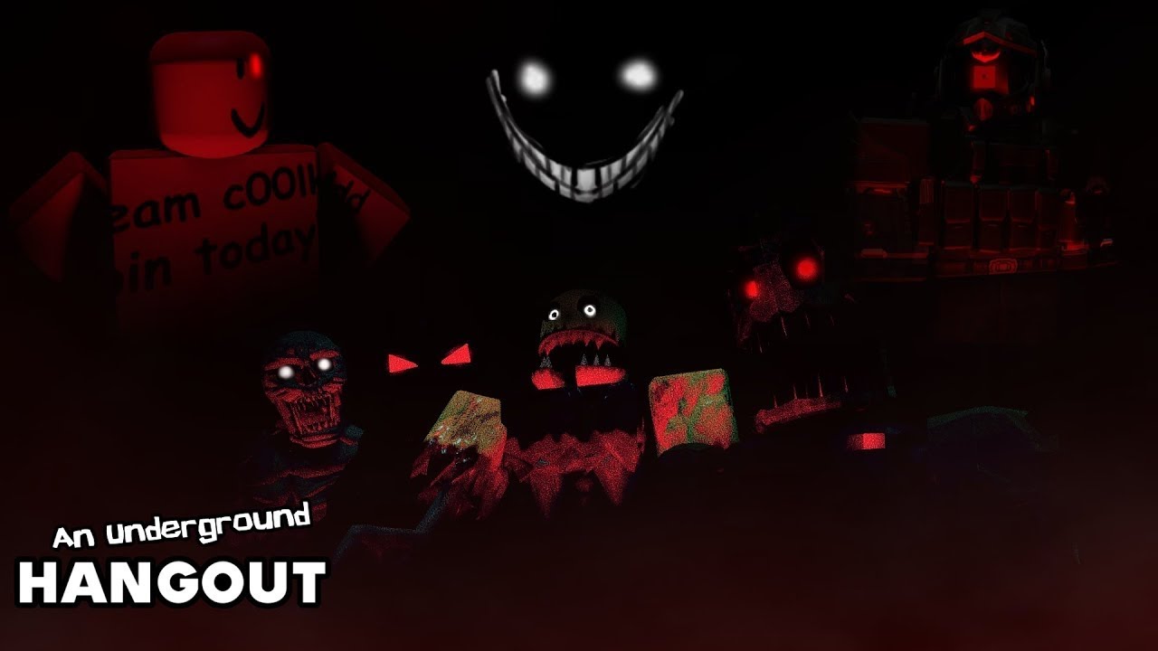 Roblox an underground hangout part 1 - YouTube