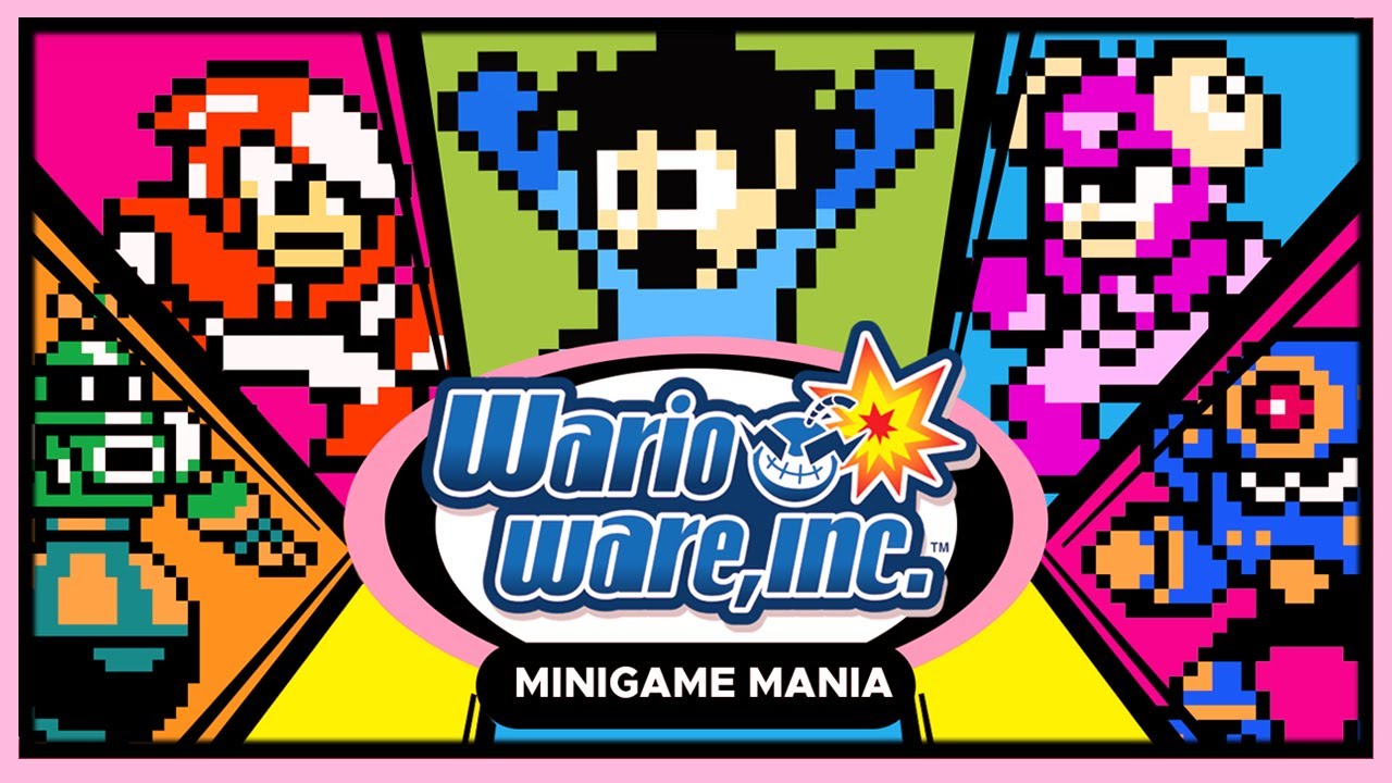WarioWare Microgames in Mega Man Maker