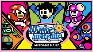 WarioWare Microgames in Mega Man Maker