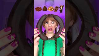 Asmr Emoji Eating Only Brown Food Mukbang 