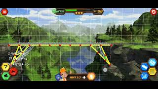 Bridge Construction Level 26 || Bridge Construction Level 26 Complete with 3 Star Excellent