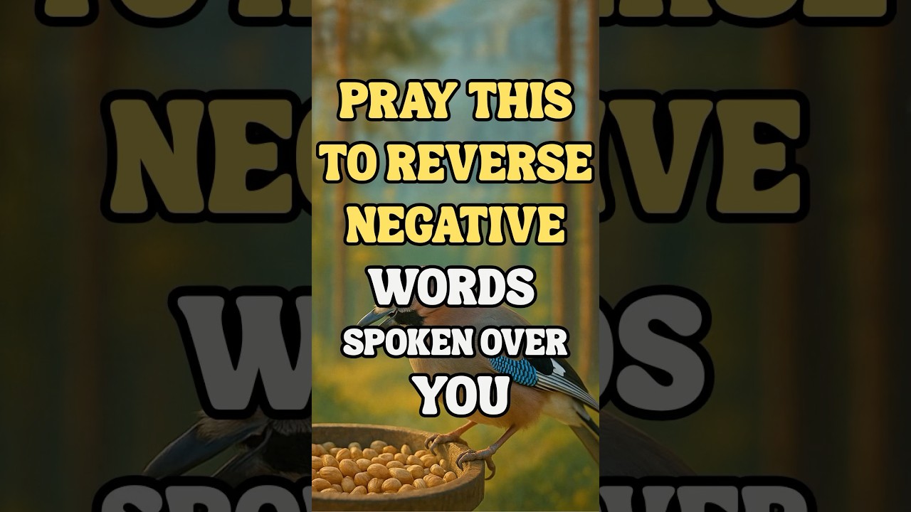 Pray This to Reverse Negative Words Spoken Over You | Break Every Curse 🙏🔥