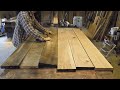 How to DIY a Barn Door from Old Scaffold Boards