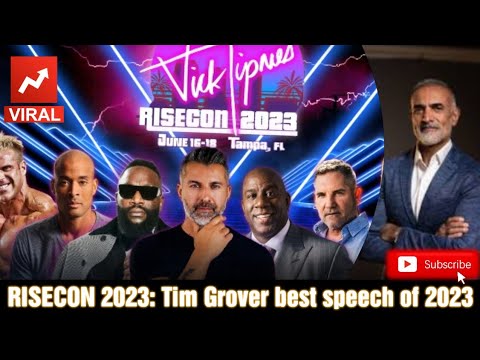 RISECON 2023:Tim Grover Best Speech of 2023 "Relentless Winners Mindset "