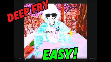 How To Deep Fry Your Videos On CapCut (EASY)