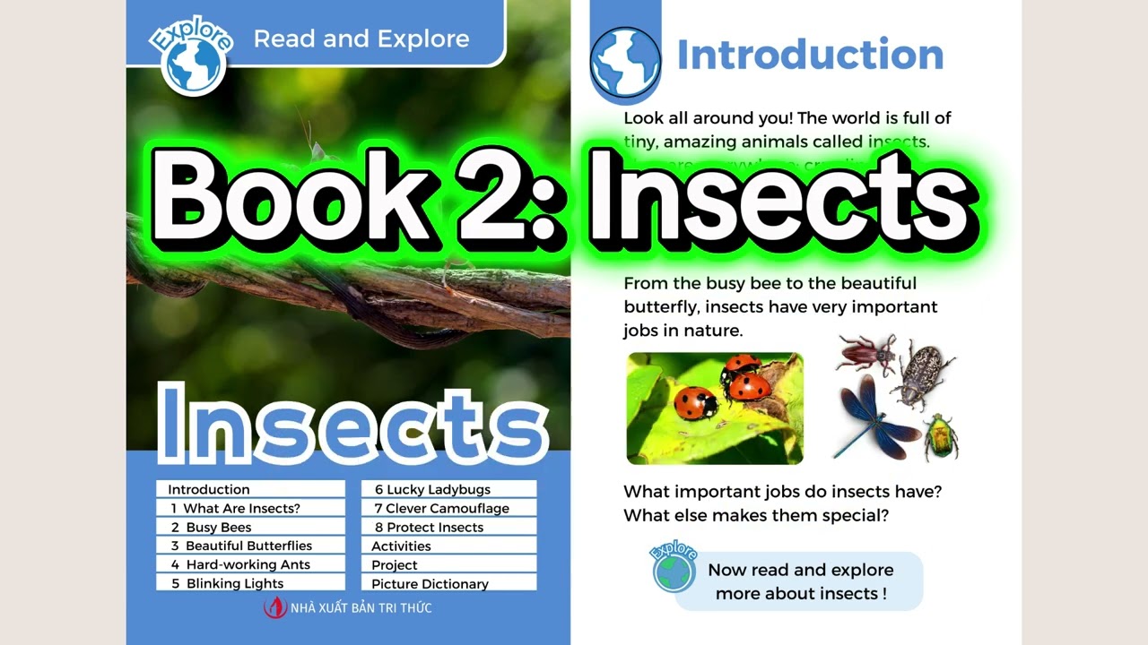 Book 2  Insects file nghe sách Read and Explore