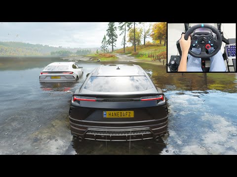 Lamborghini Urus - Forza Horizon 4 Online | Logitech g29 gameplay