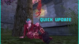 Quick Proper Update! :)