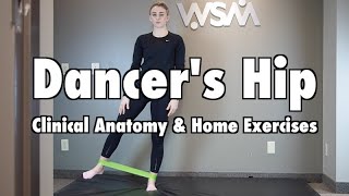 Dancer's Hip - Clinical Anatomy & Home Exercises