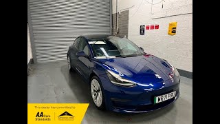 Tesla Model 3 (Dual Motor) Long Range Auto 4WDE 4dr, 51k miles, Electric, Automatic, Blue, 1 owner