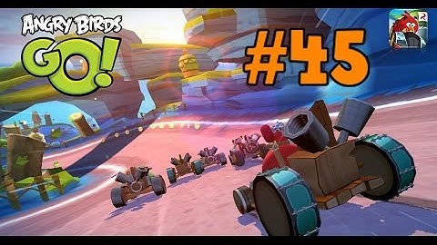 Angry Birds Go! - Gameplay Walkthrough: #45 - Stunt Course Final Track! (1080p HD)