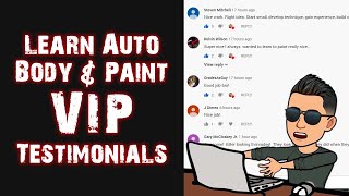 Learn Auto Body & Paint VIP Testimonial for Tony Bandalos!