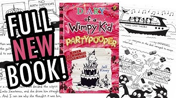 Diary of a Wimpy Kid: Party Pooper FULL NEW BOOK! 