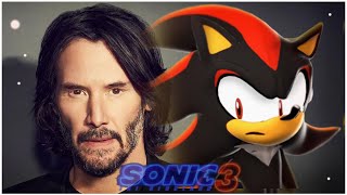 My Reaction To Keanu Reeves Voice Performance As Shadow In Sonic 3 Blender